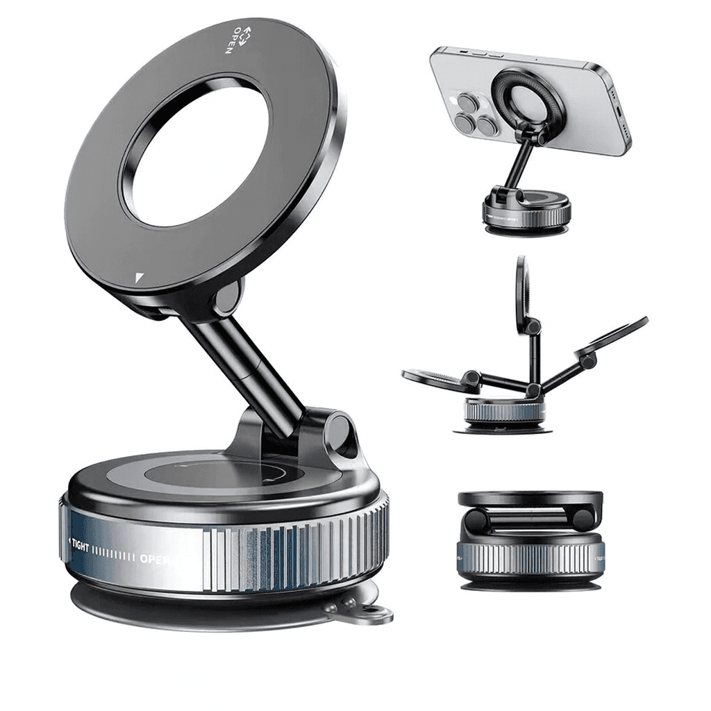 Magnetyczny uchwyt samochodowy MagSafe 360° z adapterem do każdego telefonu